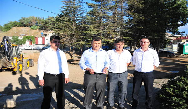 AFŞİN KENT MEYDANI ÇALIŞMALARI BAŞLADI