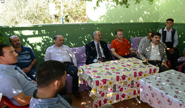 BAŞKAN OKAYDAN ZİYARET