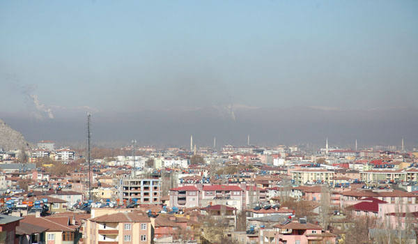 ELBİSTAN'DA HAVA KİRLİLİĞİ  HİSSEDİLMEYE BAŞLANDI