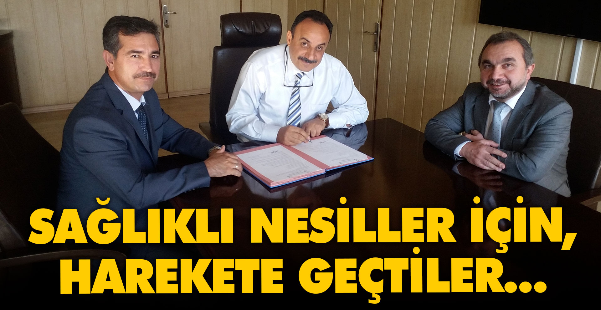 Sağlıklı nesiller için, harekete geçtiler…