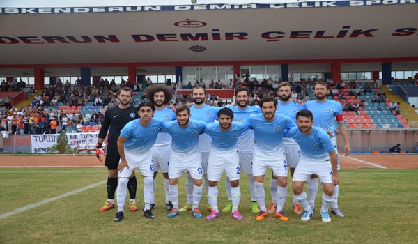 ERZİN BELEDİYESPOR  KAHRAMANMARAŞ BÜYÜKŞEHİR BELEDİYESPOR BERABERE KALDI.