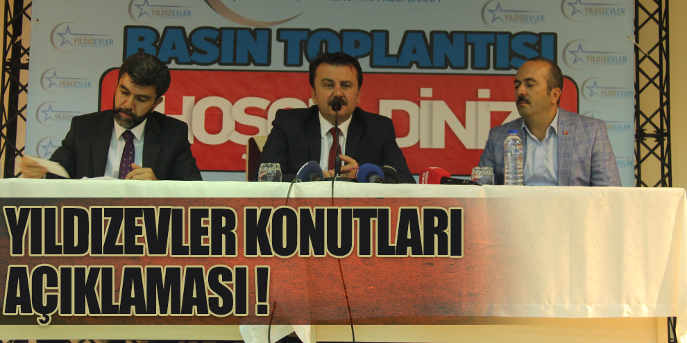 Yıldızevler Konutları açıklaması