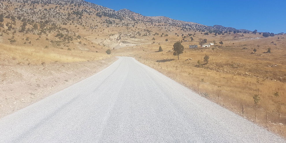 Ahmetçik grup yolu tamamlandı