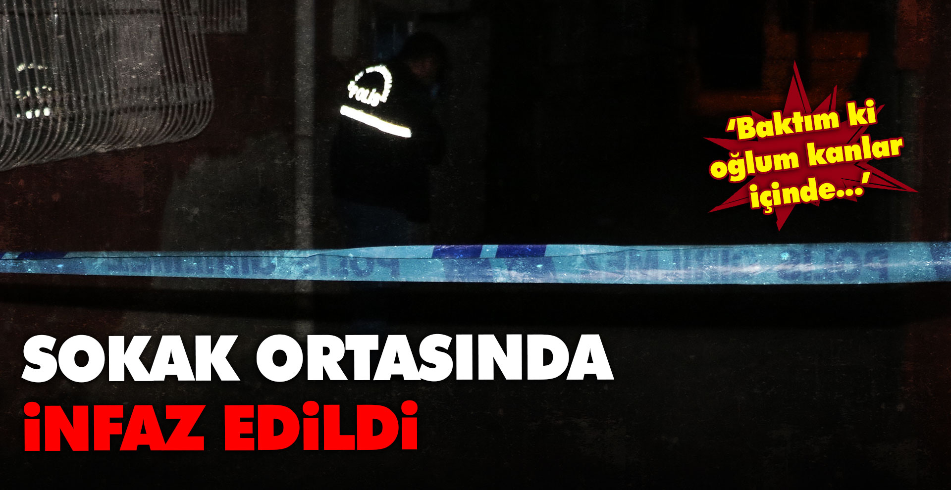 Sokak ortasında infaz edildi
