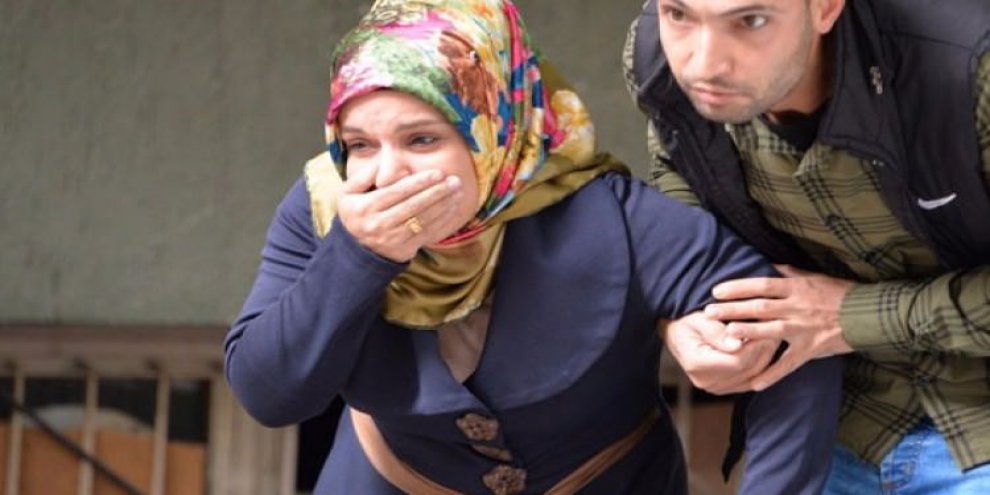 Her şey gözünün önünde oldu! Büyük acı