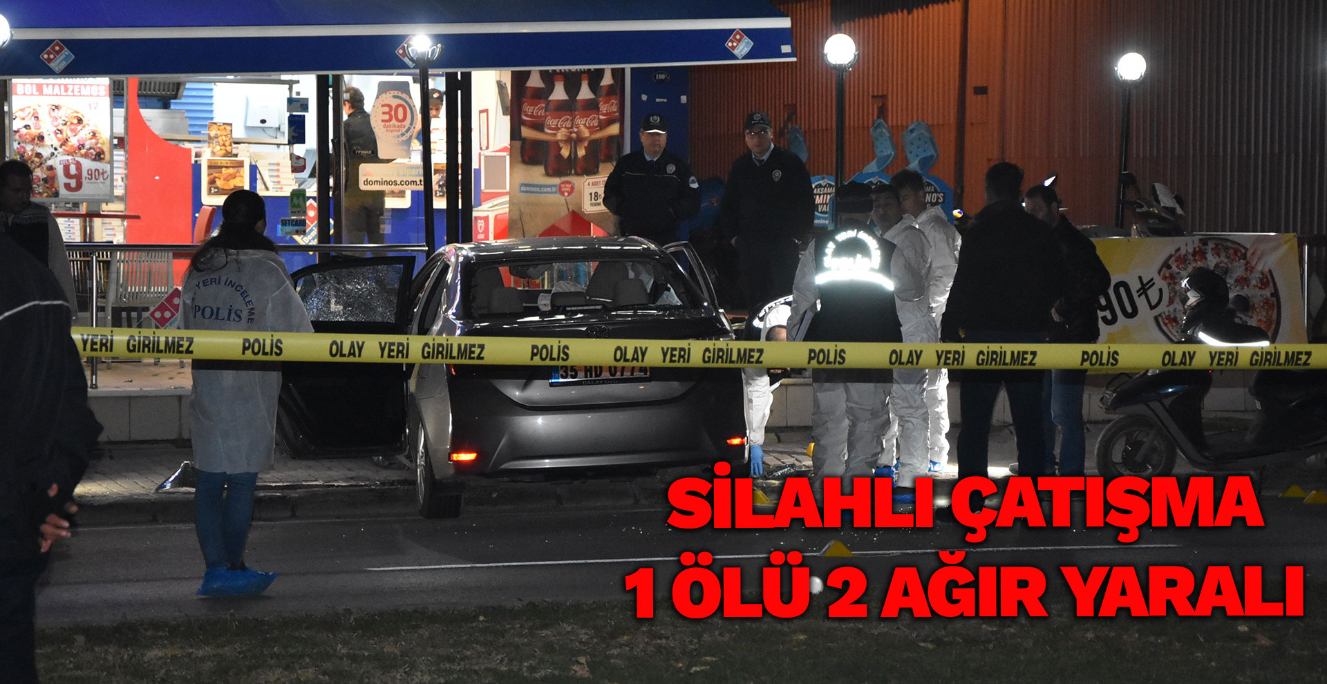 silahlı çatışma: 1 ölü, 2 ağır yaralı