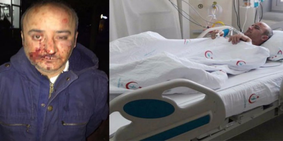 Öğretmenin boyun kemiğini kırdılar