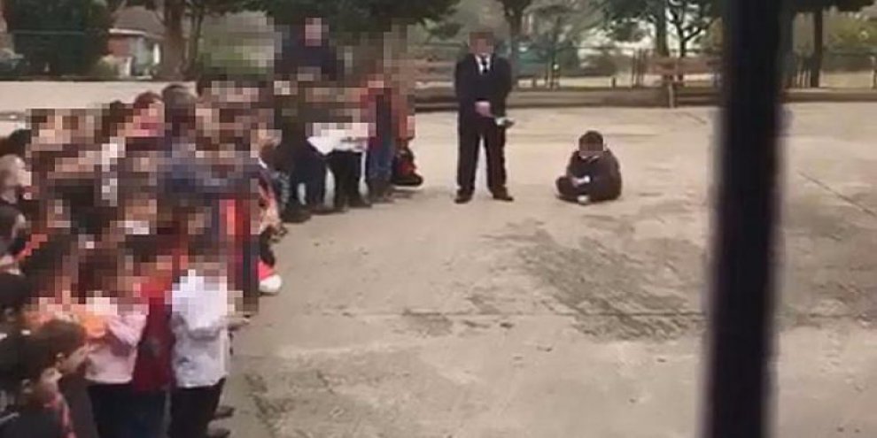 Öğretmenler Günü'nde şok görüntü!