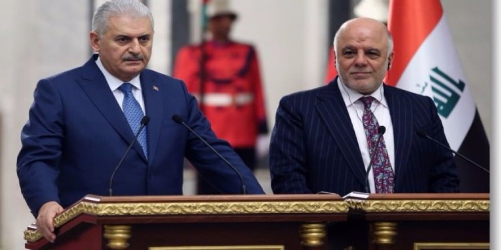 Başbakan Yıldırım, İbadi ile görüştü