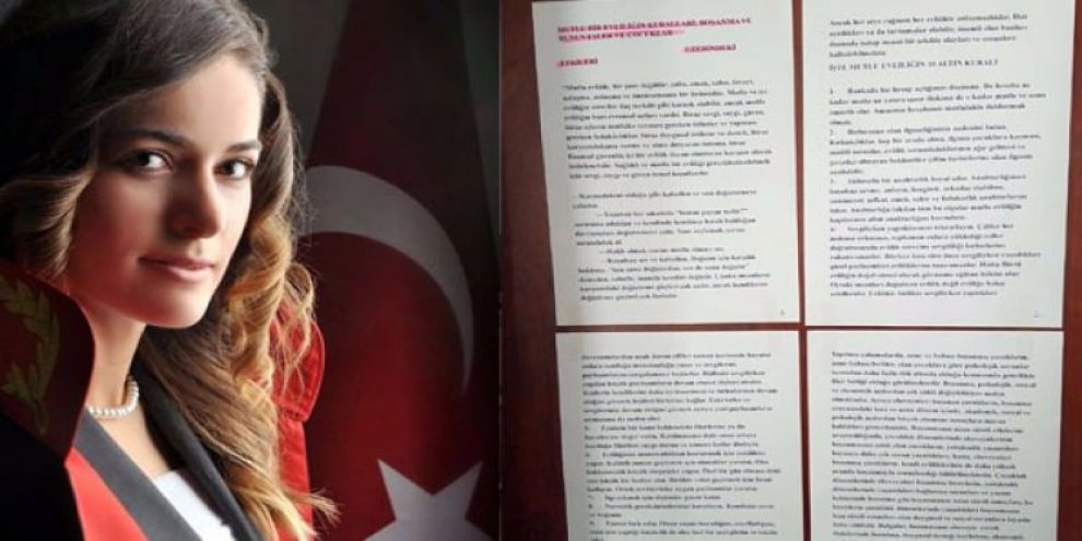 Hakim kapısına astı! Okuyup geri dönen bile var