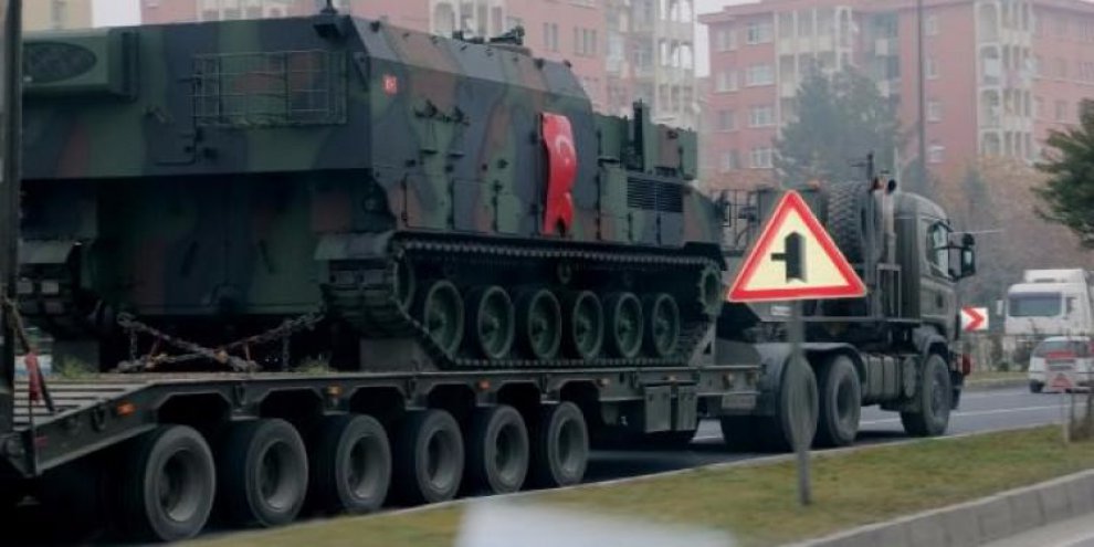 Malatya'dan sınıra fırtına obüsü sevkiyatı