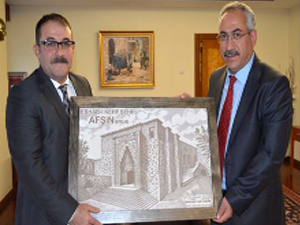 Başkan Güven’den KSÜ Rektörü Prof. Dr. Durmuş Deveci’ye Ziyaret