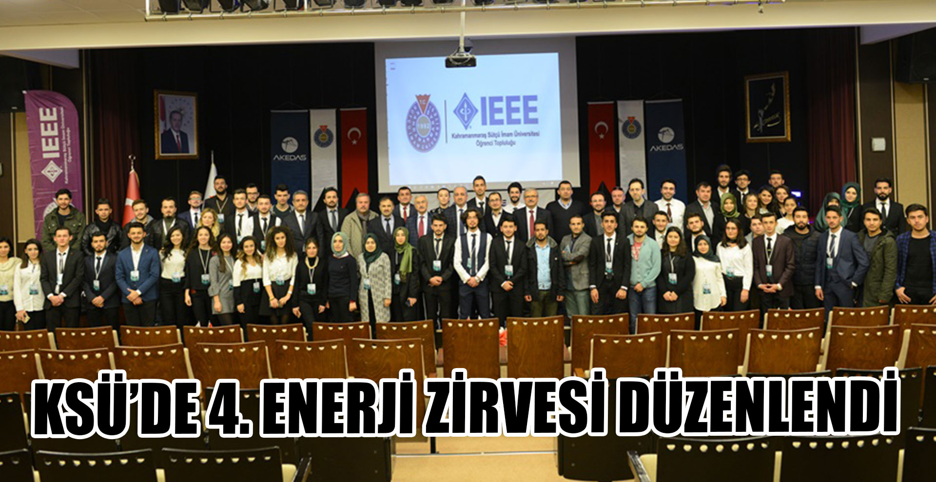 KSÜ’de 4. Enerji Zirvesi Düzenlendi
