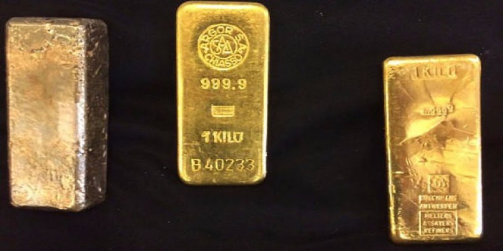 Ödemeyi 17 kilo altınla yaptılar... Yakalandılar