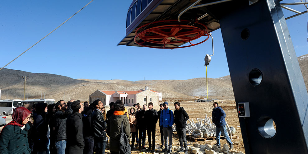 KSÜ yapı topluluğu öğrencilerine hizmet yapıları anlatıldı