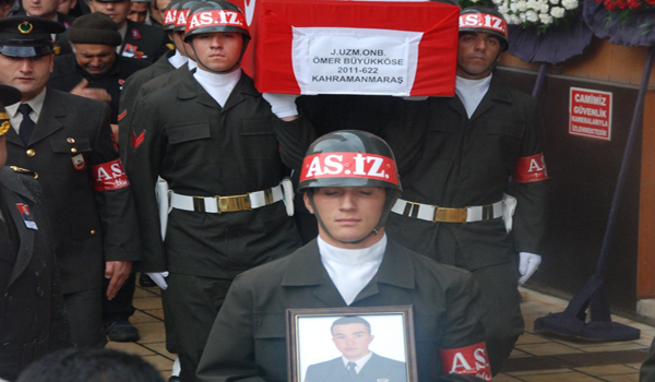 ŞEHİDİMİZ SON YOLCULUĞUNA UĞURLANDI