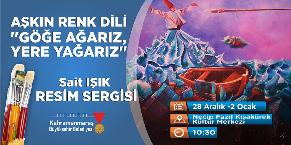 Aşkın Renk Dili resim sergisi