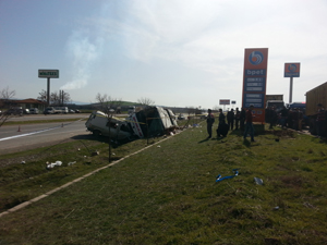 KAHRAMANMARAŞ'TA FECİ KAZA