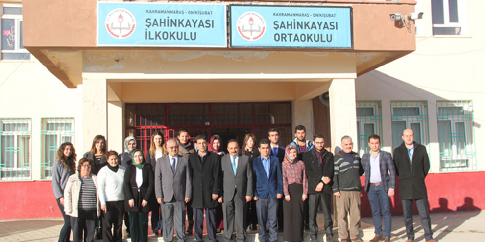 Millî Eğitim Müdürü Akkurt, Şahinkayası Okullarında