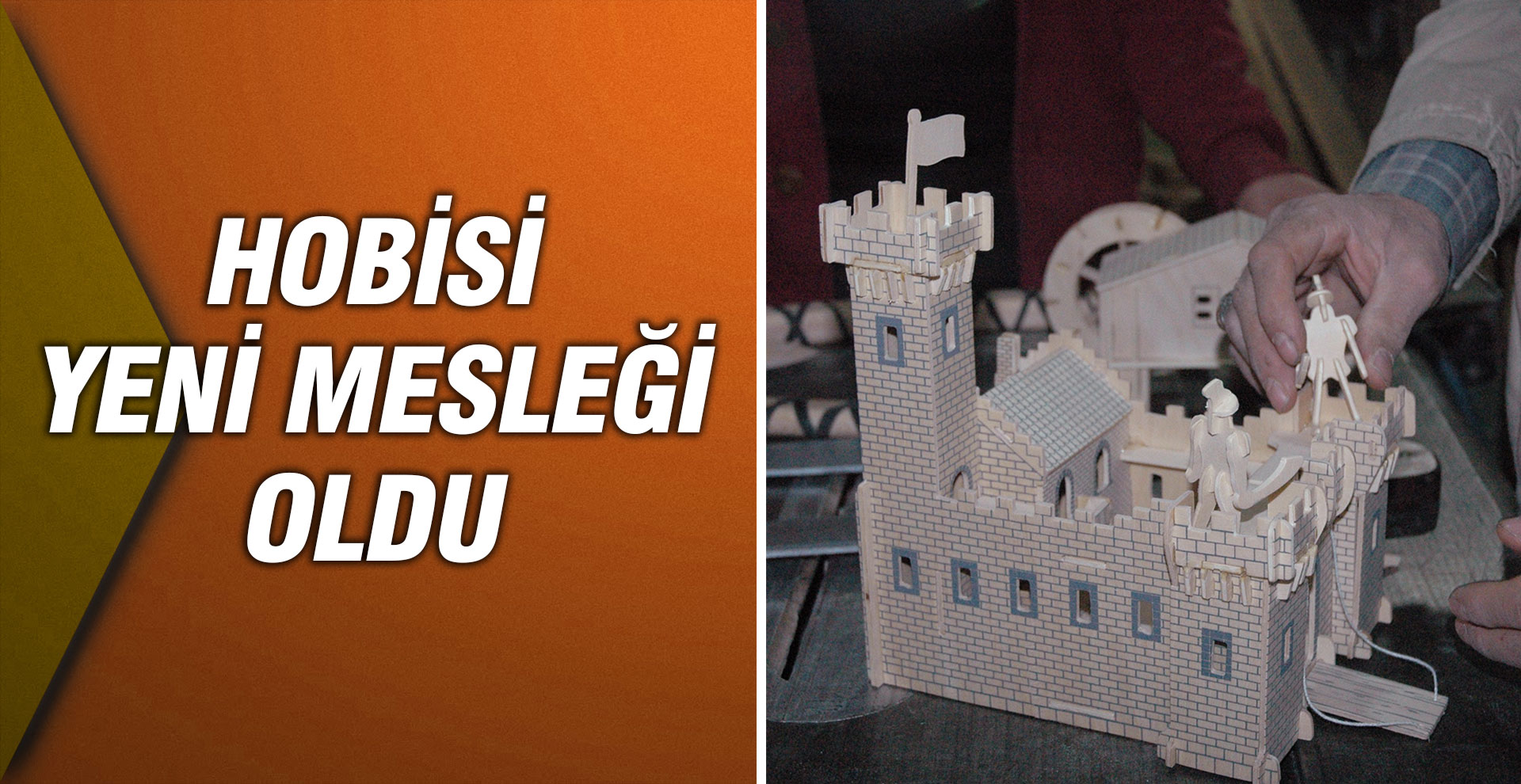 Hobisi yeni mesleği oldu