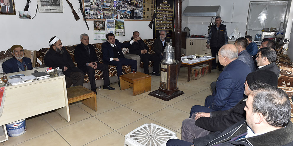 Başkan Erkoç’tan Yer Altı Çarşı’na ziyaret