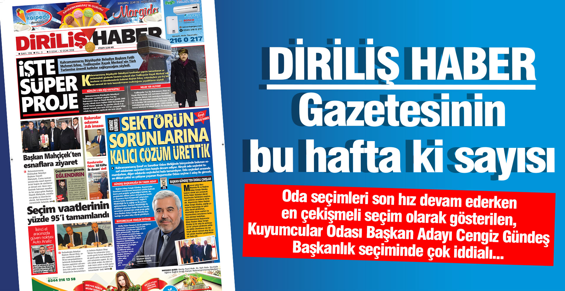 Diriliş Haber'in bu hafta ki sayısı