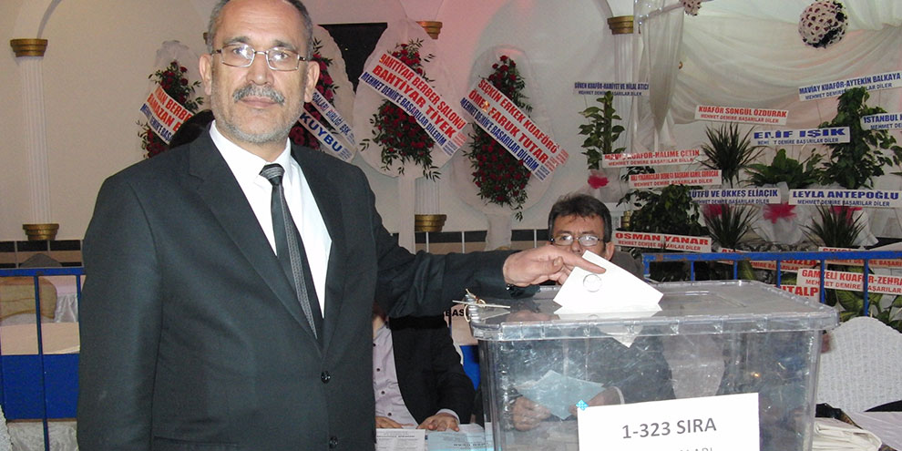 Kahramanmaraş Berberler ve Kuaförler Odası Başkanlığına Şaban Uçar seçildi