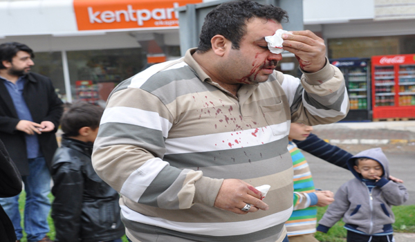 TRAFİK KAZASI: 3 YARALI