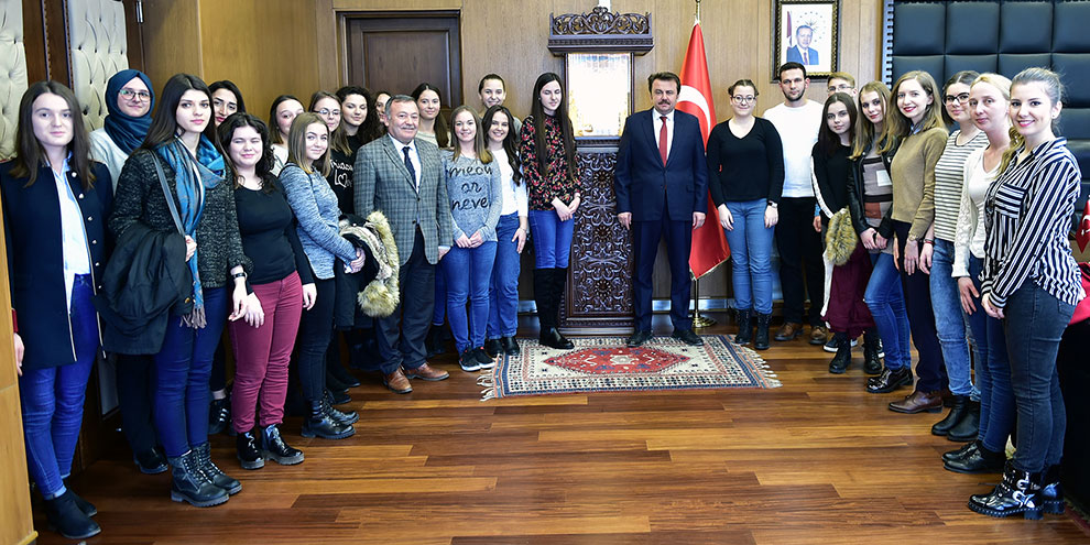 Bosnalı öğrenciler Kahramanmaraş’ta