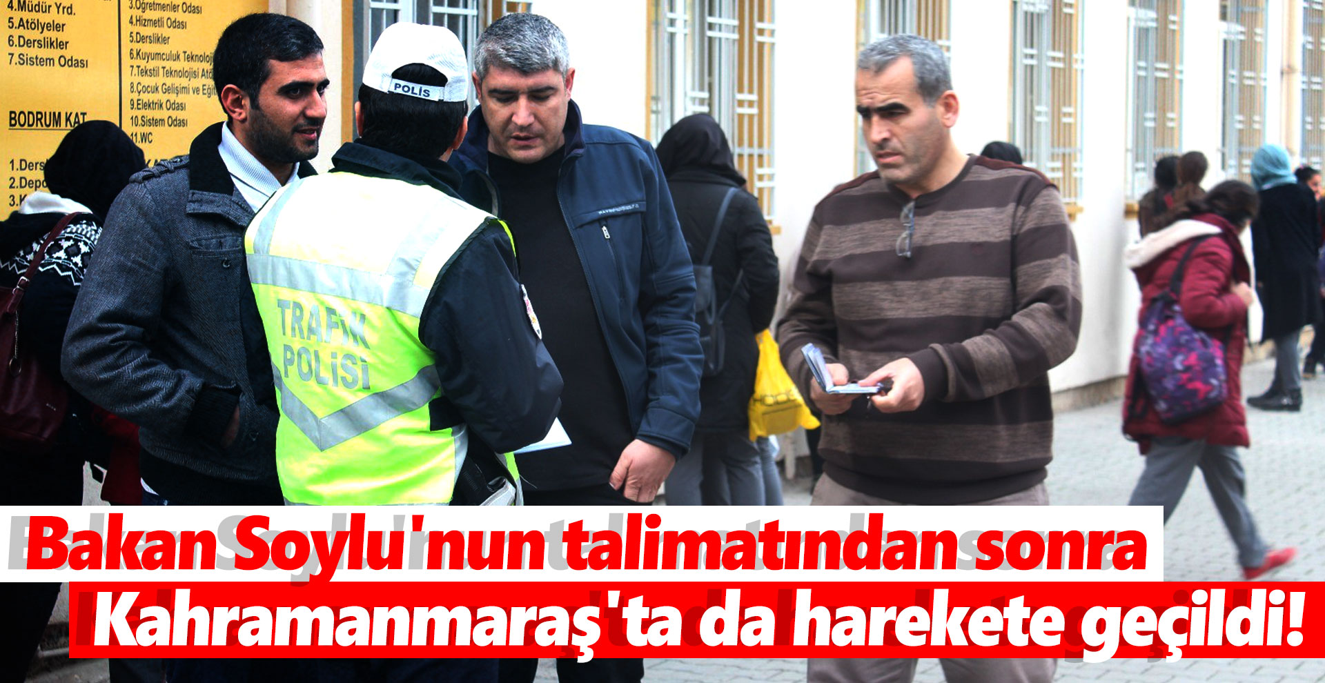 Bakan Soylu'nun talimatından sonra Kahramanmaraş'ta da harekete geçildi!