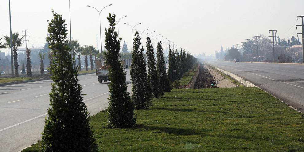 Refüjlerde düzenleme çalışmaları