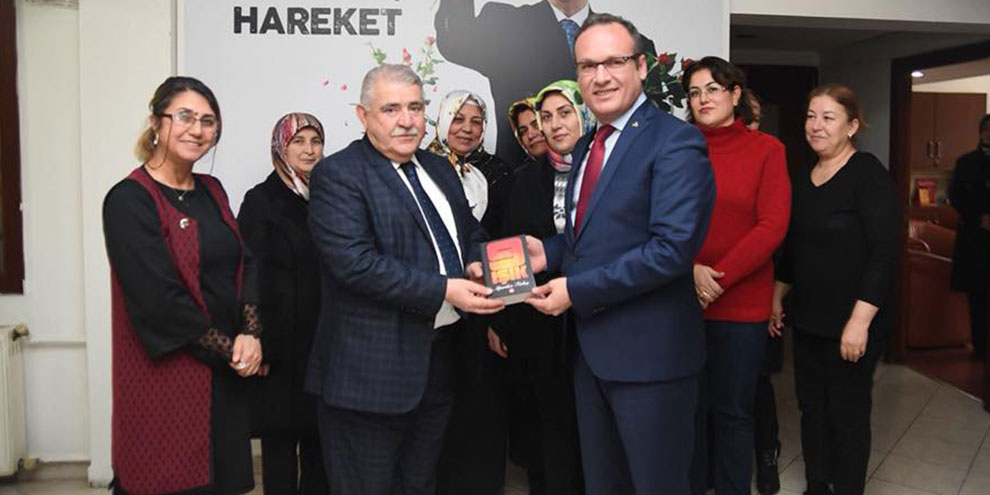 Başkanı Mahçiçek, CHP ve MHP İl başkanlarını ziyaret etti