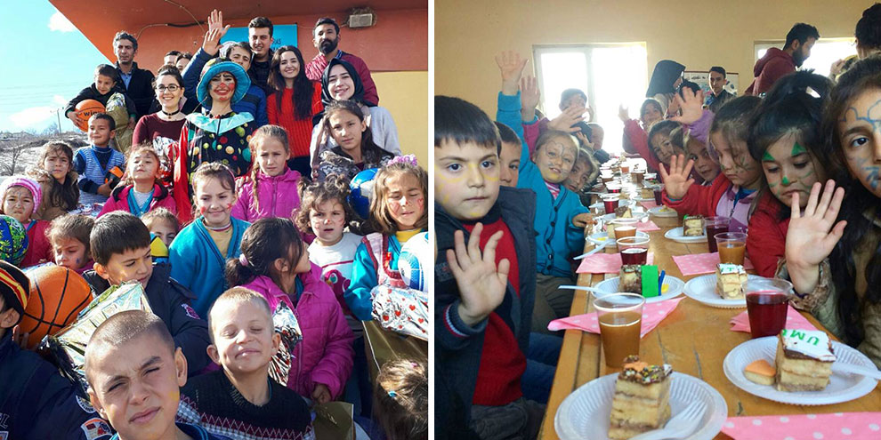 Umut elleri topluluğu karne sevinçlerine ortak oldu!