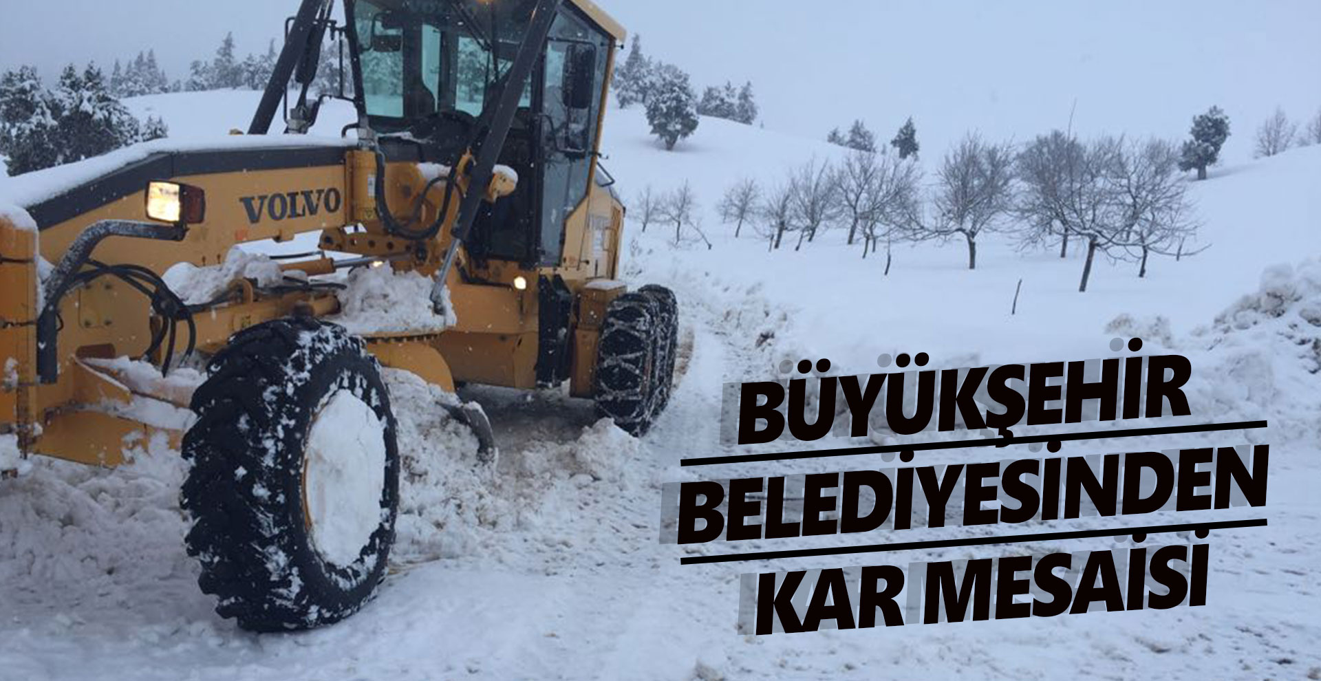 Kahramanmaraş'ta yol temizleme çalışmaları...