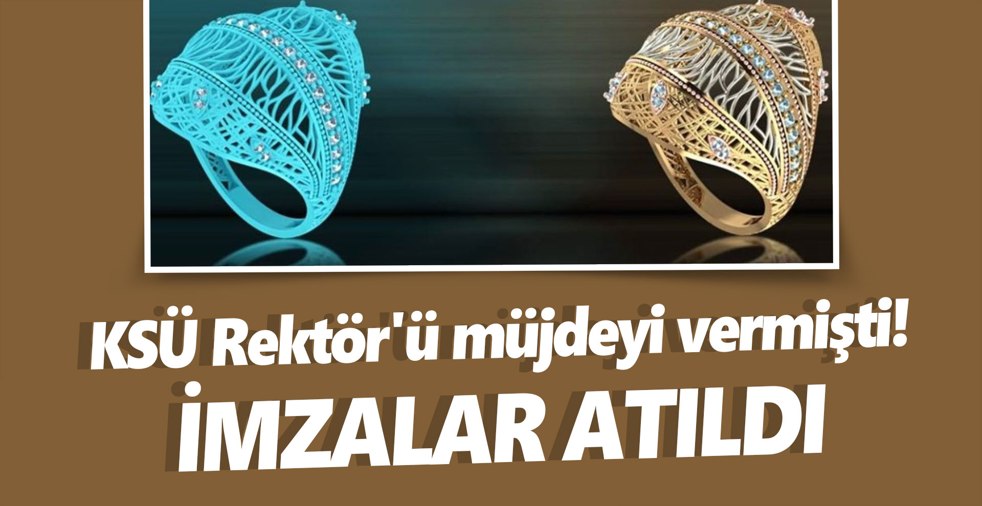 KSÜ Rektör'ü müjdeyi vermişti! İmzalar atıldı