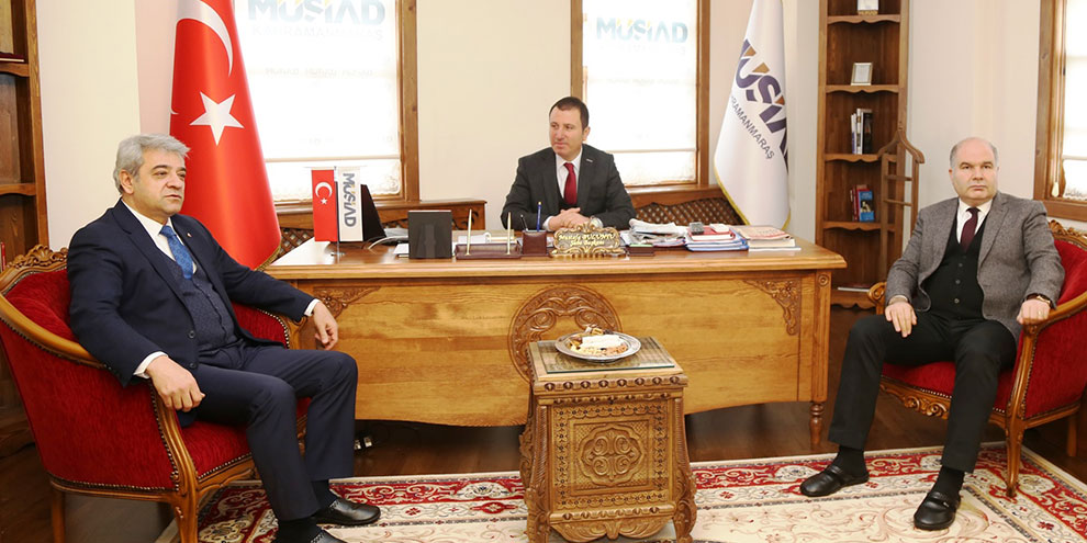 KMTSO Başkanı Zabun, MÜSİAD yönetimi ile bir araya geldi