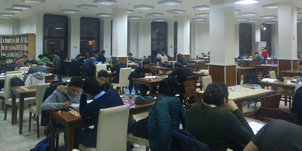 Kütüphanelerin çalışma saatleri değişti