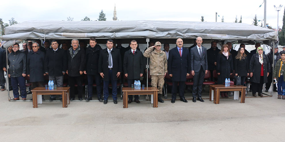 Atatürk'ün Narlı’ya gelişinin 85. yılı törenlerle kutlandı