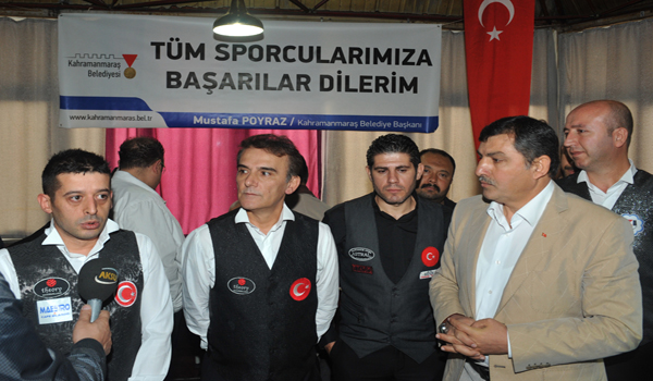 ÖZEL 3 BANT BİLARDO ŞAMPİYONASI İLİMİZDE YAPILDI