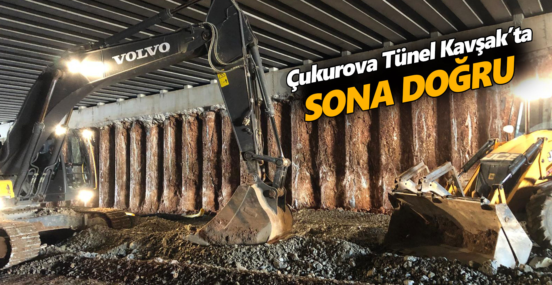 Çukurova Tünel Kavşak’ta sona doğru