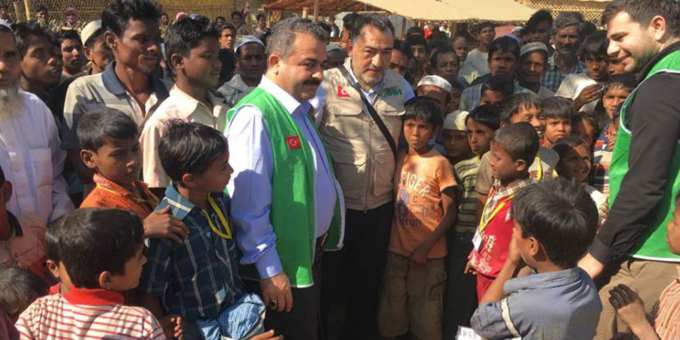 Milletvekili Çitil’den Arakanlı Müslümanlara ziyaret