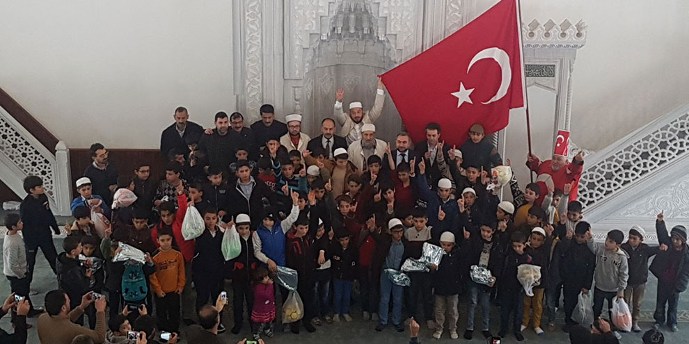 “Haydi Çocuklar Camiye” projesinde çocuklar ödüllendirildi