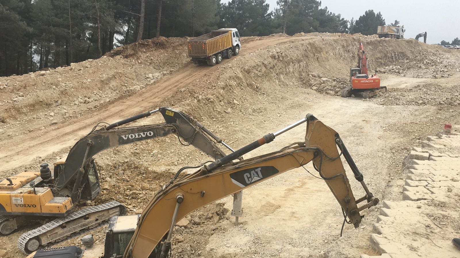 KUZEY ÇEVRE YOLU HIZLA İLERLİYOR