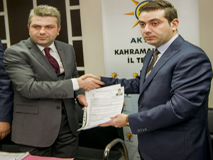 CENGİZ ONARAN, ADAY ADAYLIĞI BAŞVURUSUNU YAPTI