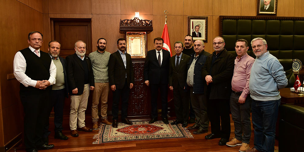 Avrupa Heyetinden Büyükşehir’e  ziyaret