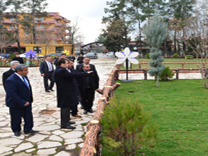 BAŞKAN ERKOÇ’TAN TÜKOĞLU MESİRE ALANINDA İNCELEME