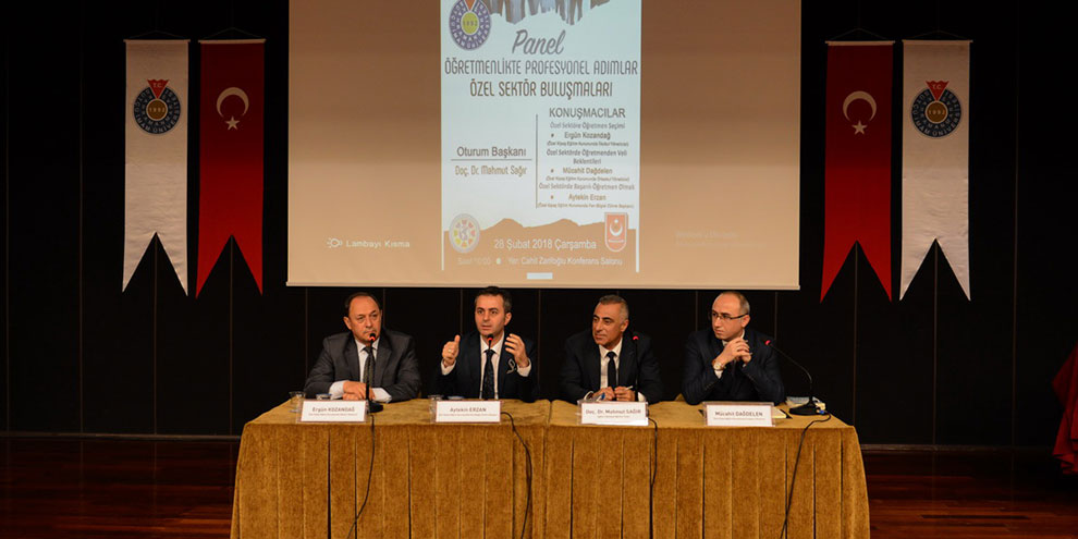 KSÜ’de “Öğretmenlikte Profesyonel Adımlar” Konulu Panel Düzenlendi