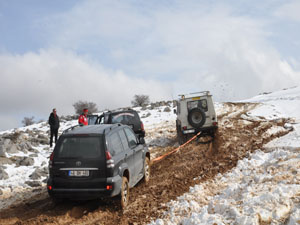 OFFROAD TUTKUNLARI ELBİSTAN’DA BULUŞTU