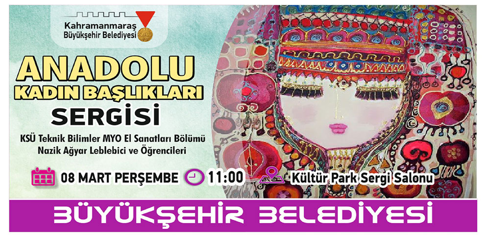 Anadolu kadın başlıkları sergisi