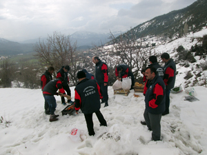 ATLI DAĞI KIŞ TIRMANIŞI BAŞARIYLA GERÇEKLEŞTİ